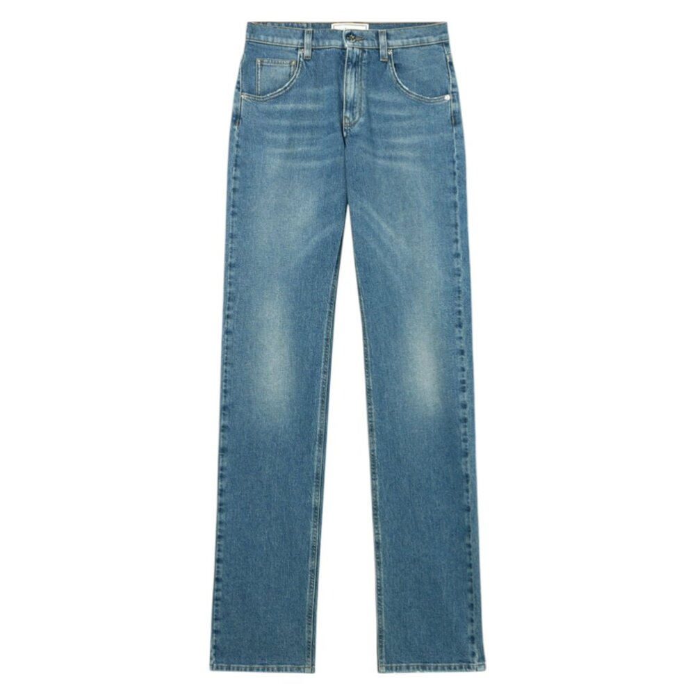 Blumarine Straight-leg jeans with logo, NWT, Size 25/2 - Picture 2 of 5